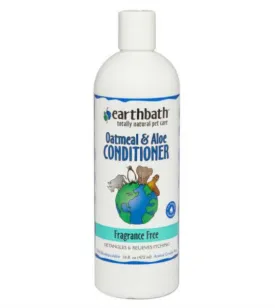 Earthbath Oatmeal & Aloe Fragrance Free Conditioner For Cats & Dogs