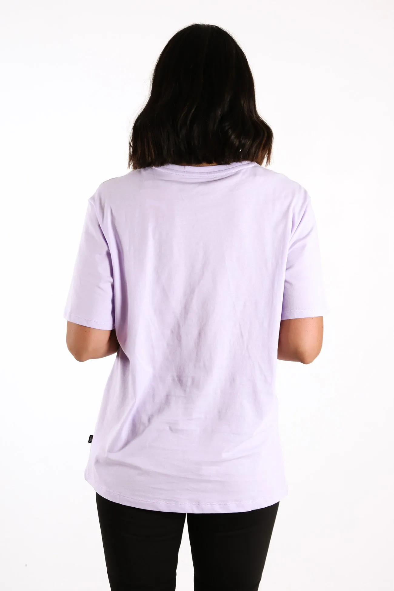 Essentials Logo Boyfriend Tee Light Lavender