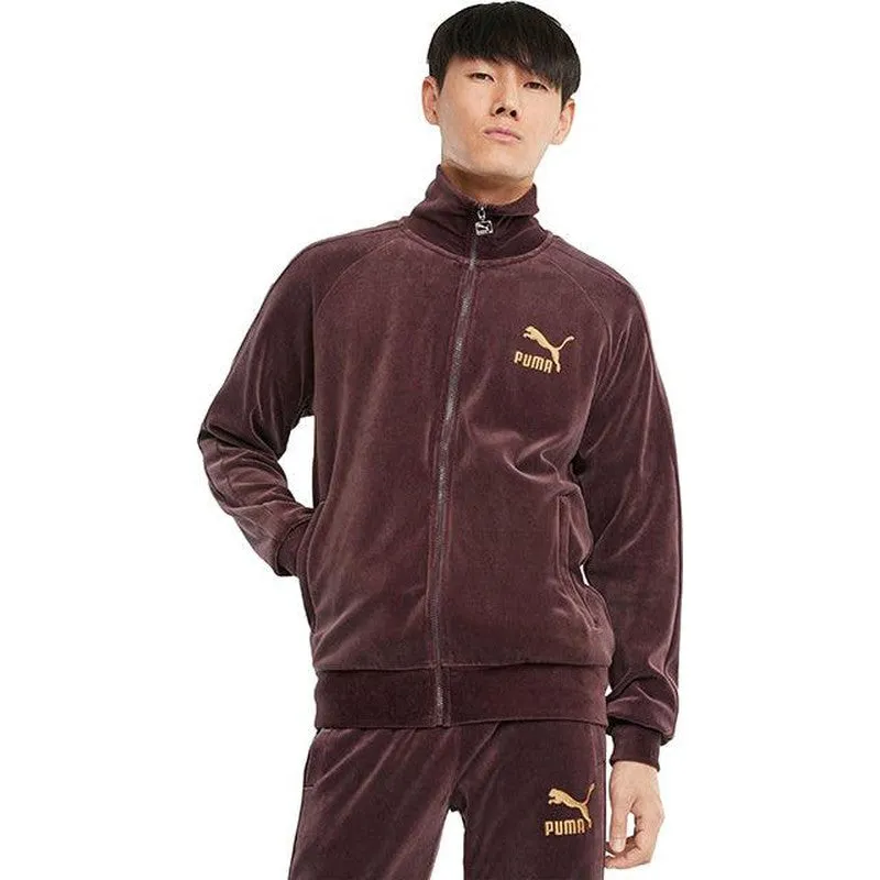 Men's Iconic T7 Track Jacket Velour