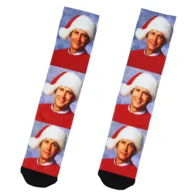 National Lampoon Christmas Vacation Clark Expressions Sublimated Crew Socks