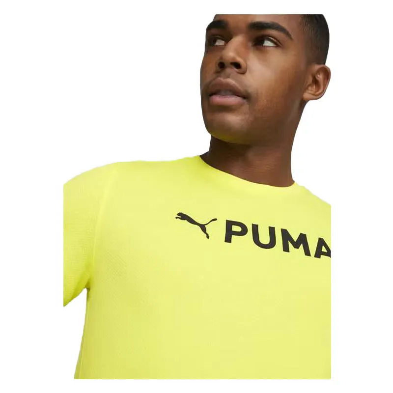 Puma Fit Ultrabreathe Tee Yellow Burst