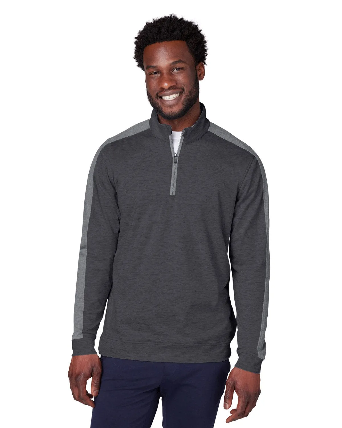 Puma - Men's Cloudspun Shoulder Stripe Quarter-Zip