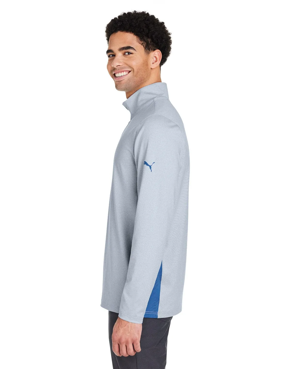 Puma - Men's Mesa Stripe Quarter-Zip