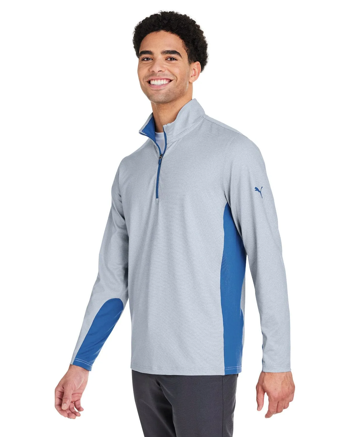 Puma - Men's Mesa Stripe Quarter-Zip