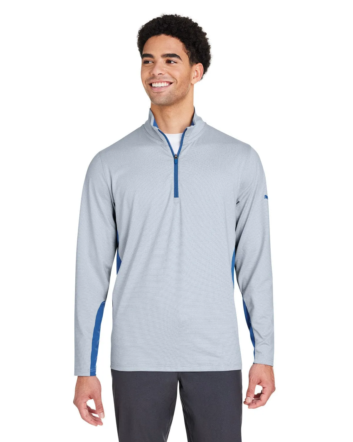 Puma - Men's Mesa Stripe Quarter-Zip