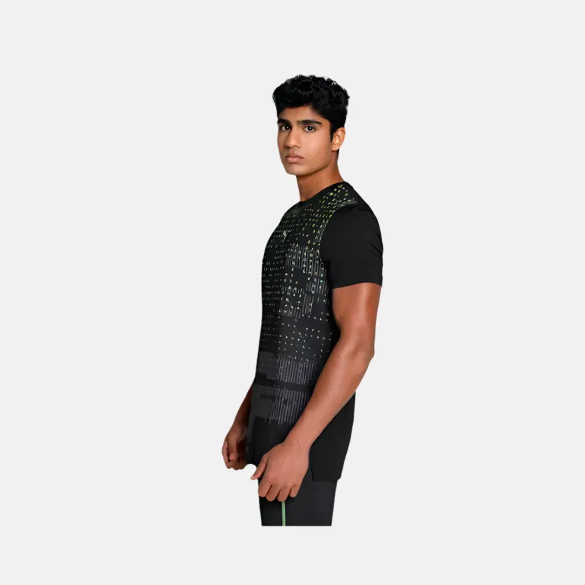 Puma x one8 Core Men's Slim Fit Printed Training T-shirt -Black