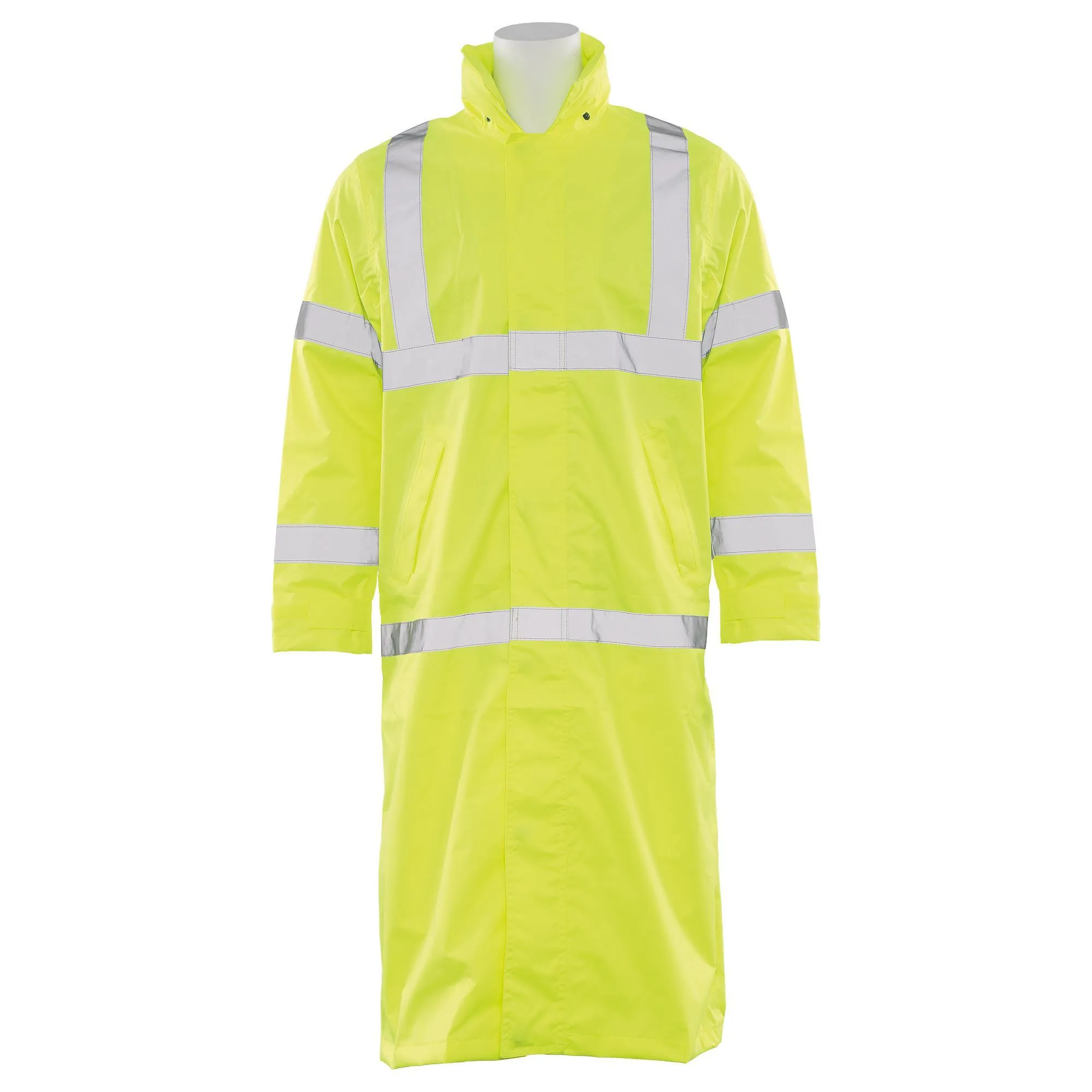 S163 Class 3 Long Raincoat 1PC