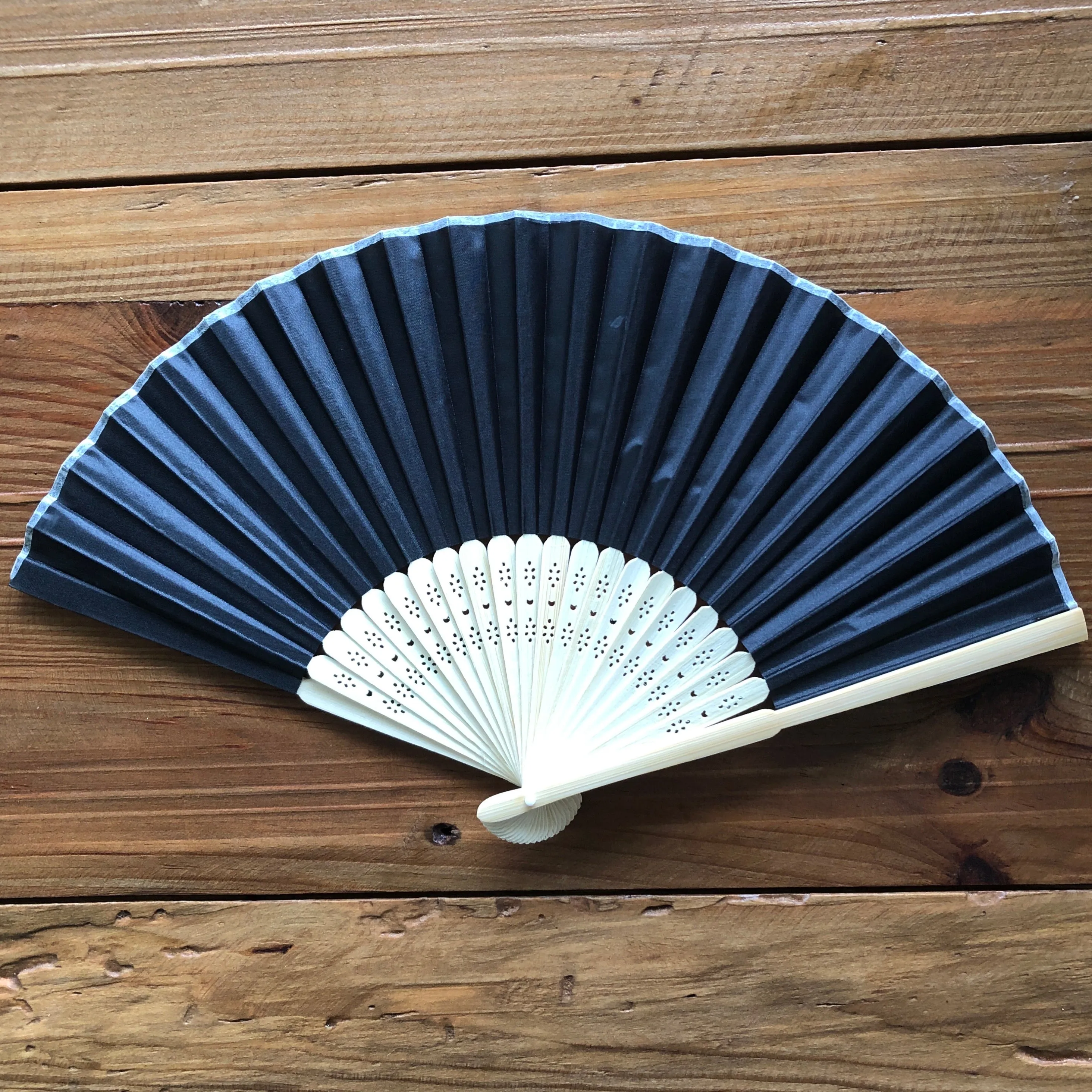 SALE - Wedding Hand Fan - Silk