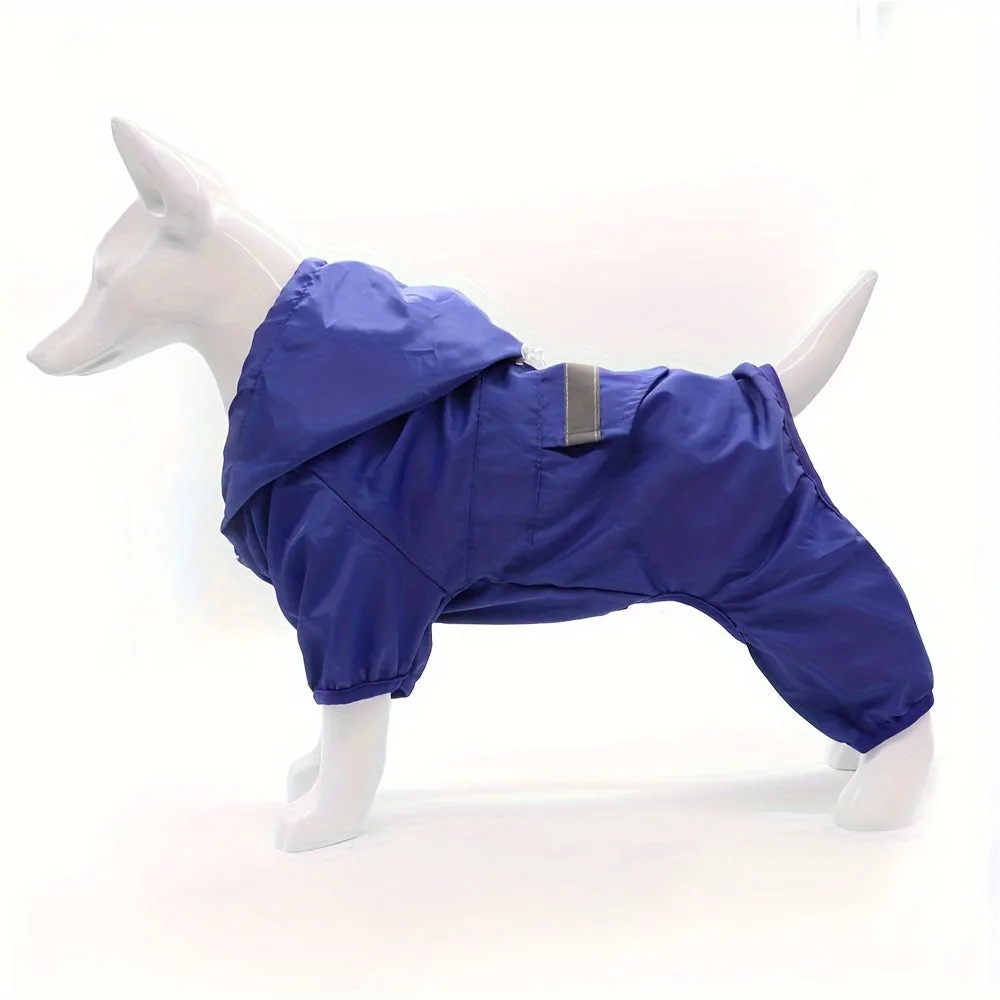 Small Dog Raincoat Waterproof Poncho for Outdoor Adventures