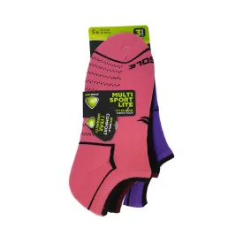 Sof Sole Women’s Socks Multi-Sport Lite Cushion No Show 3-pack