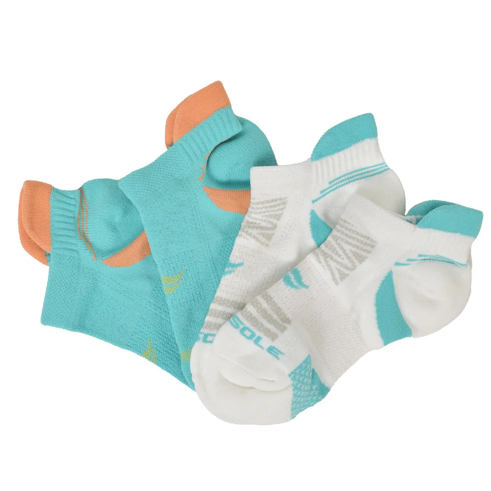 Sof Sole Women’s Socks Running Select 2-pack (2 colors/patterns)