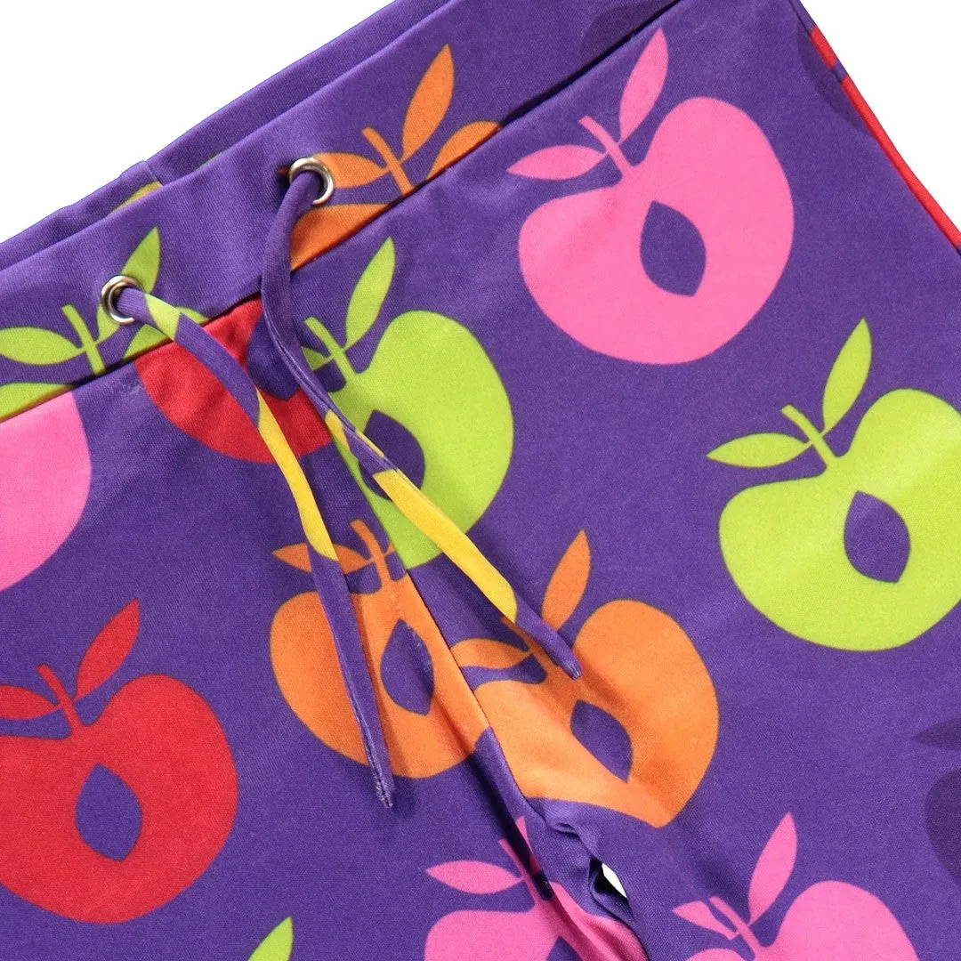 UV50 Swimming trunks with retro apples