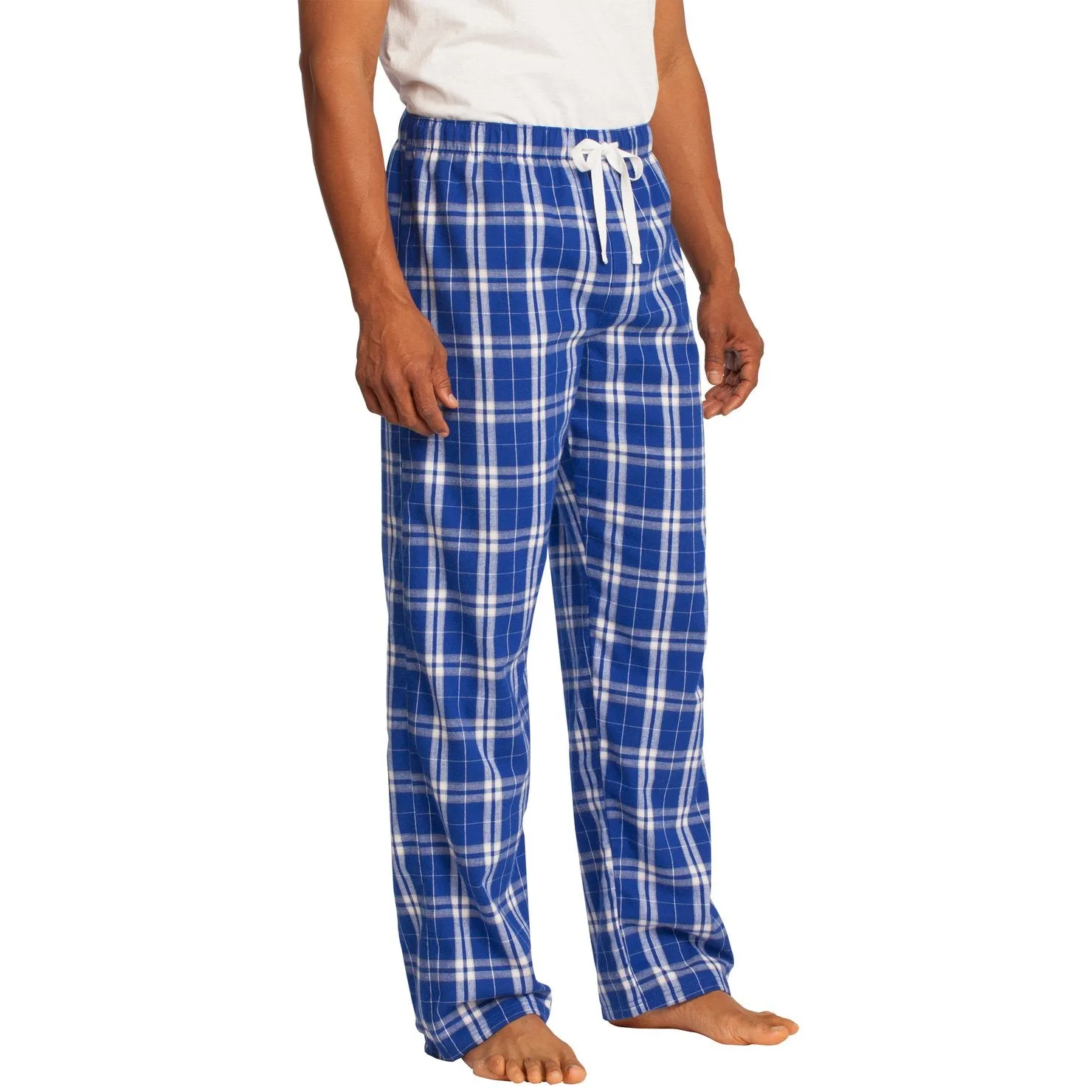 Young Men’s Flannel Plaid Sleepwear Pajamas