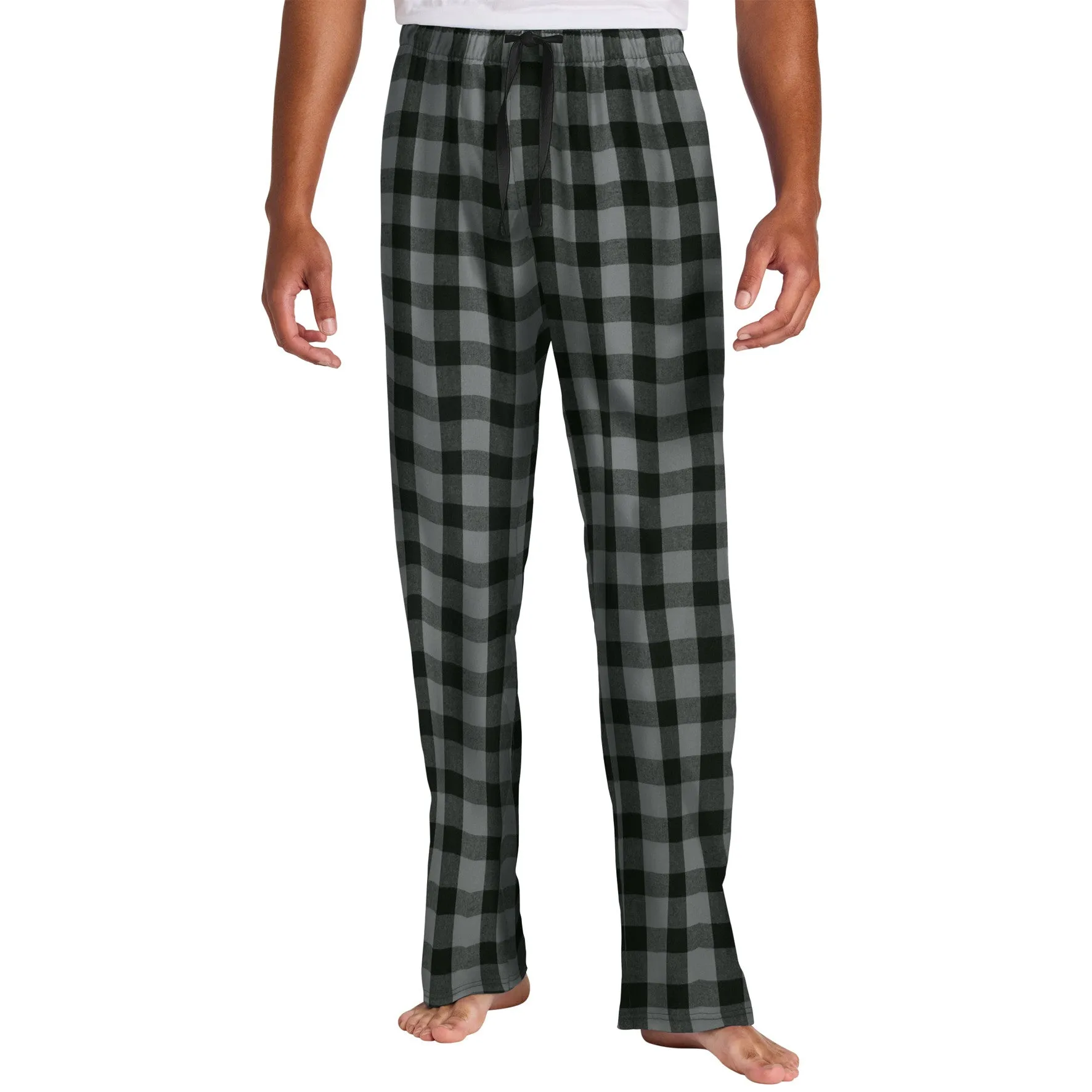 Young Men’s Flannel Plaid Sleepwear Pajamas