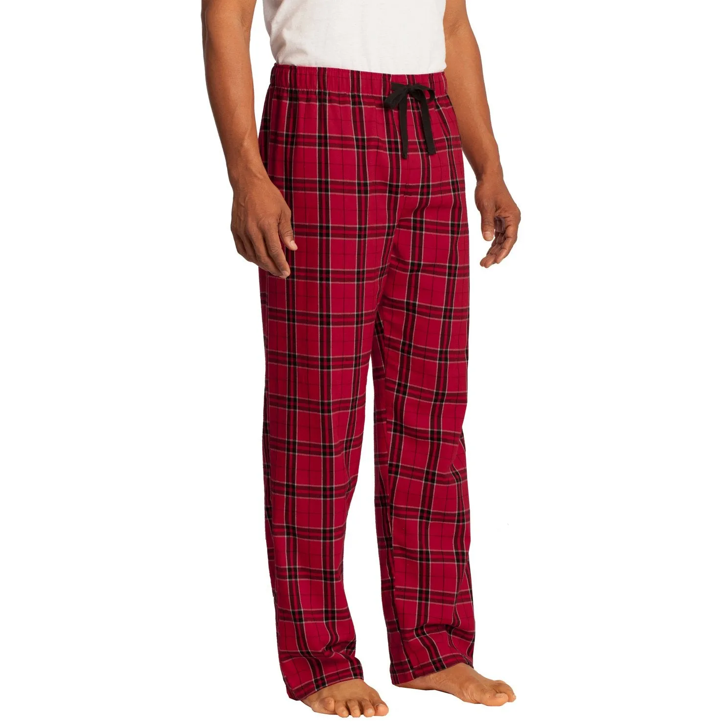 Young Men’s Flannel Plaid Sleepwear Pajamas